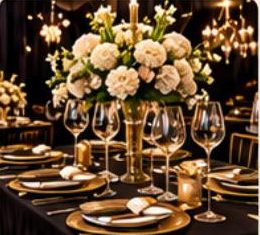 JP LUX Corporate event styling