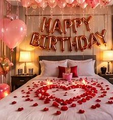 The Sweet Surprise bedroom styling
